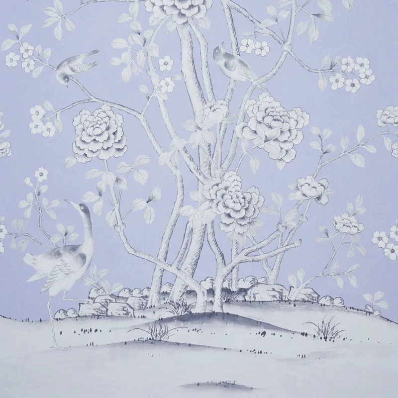 Schumacher x Mary McDonald Chinois Palais Panel, Lavender