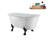 57.5'' x 29.5'' Soaking Acrylic Bathtub-83636141-83636134