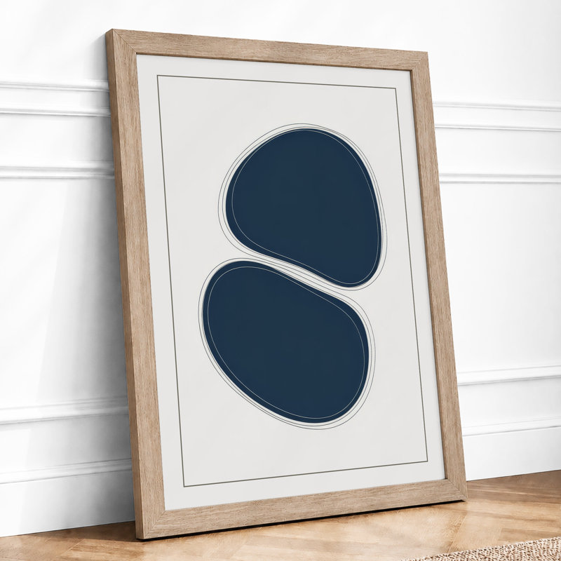 Balanced Forms Minimalist - Print, A1 - 84.1 x 59.4 cm, Oak