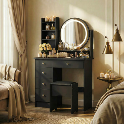 Hermanson Vanity Set with Mirror
