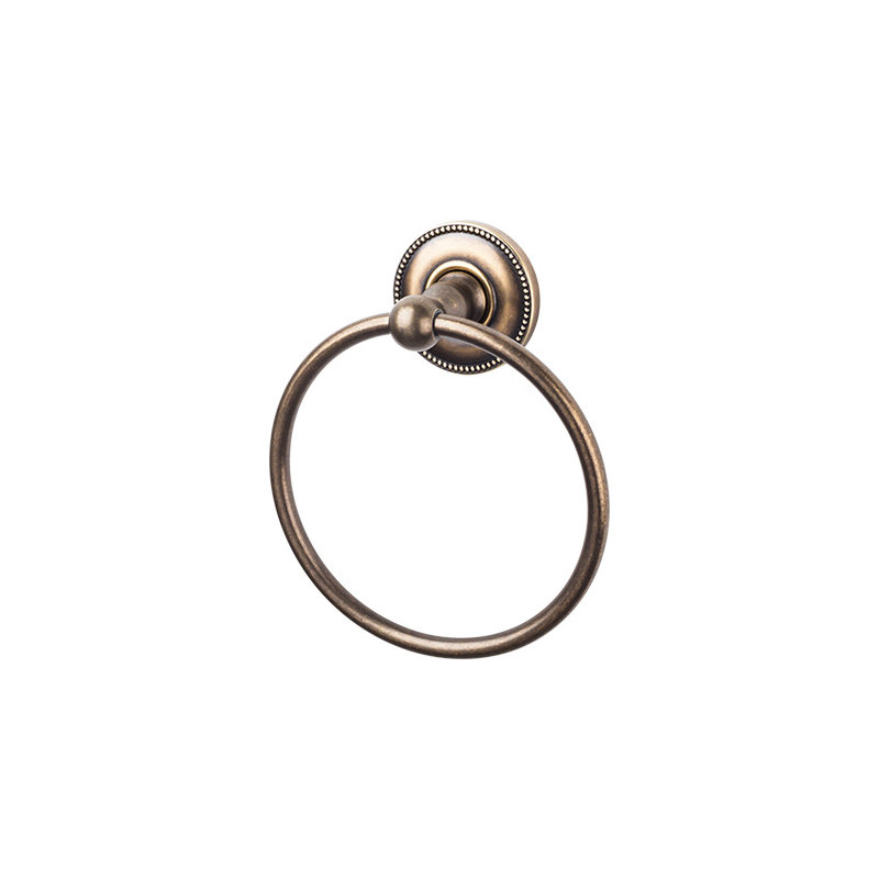 Edwardian Bath  Towel Ring, German Bronze