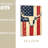 Longhorn Cow Patriotic Canvas Wall Art Independence Day Vintage Western Flag 18 x 24 Inch Wall Décor