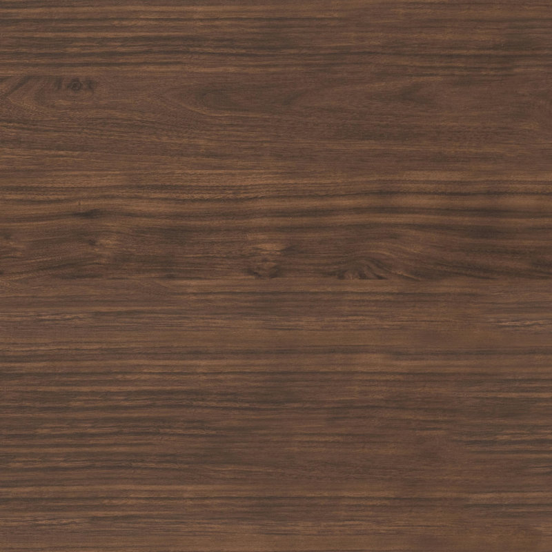 Walnut and Brass Modern Home Office Desk with Drawers