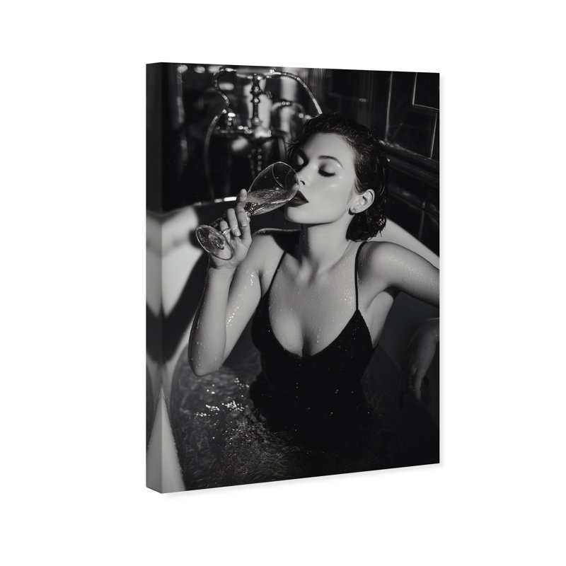 Darkened Glow Print by Oliver Gal, 54"H x 36"W, Gallery Wrapped