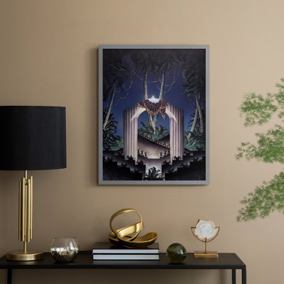 DecoParadise Framed Print - Solid Wood
