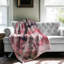 Jeté floral chinois rose - 1 pièce Sherpa B Premium-245592402