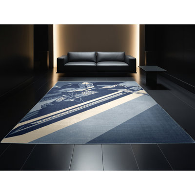 Tapis gris lavable à la machine Orrville Celtic Swordsman