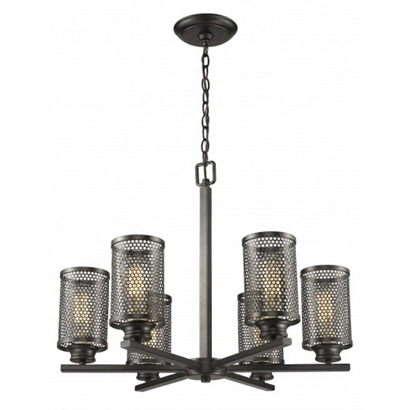 Marva 6 - Light Dimmable Chandelier