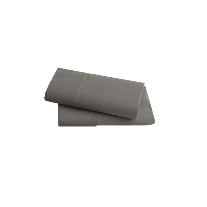 Sateen - Set of 2, King, Titanium