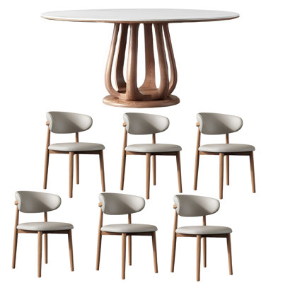 Ensemble de table de salle à manger et de chaises Nordic