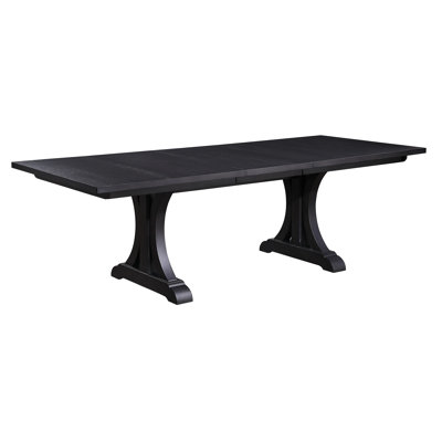Aubina Extendable Oak Solid Wood Base Dining Table