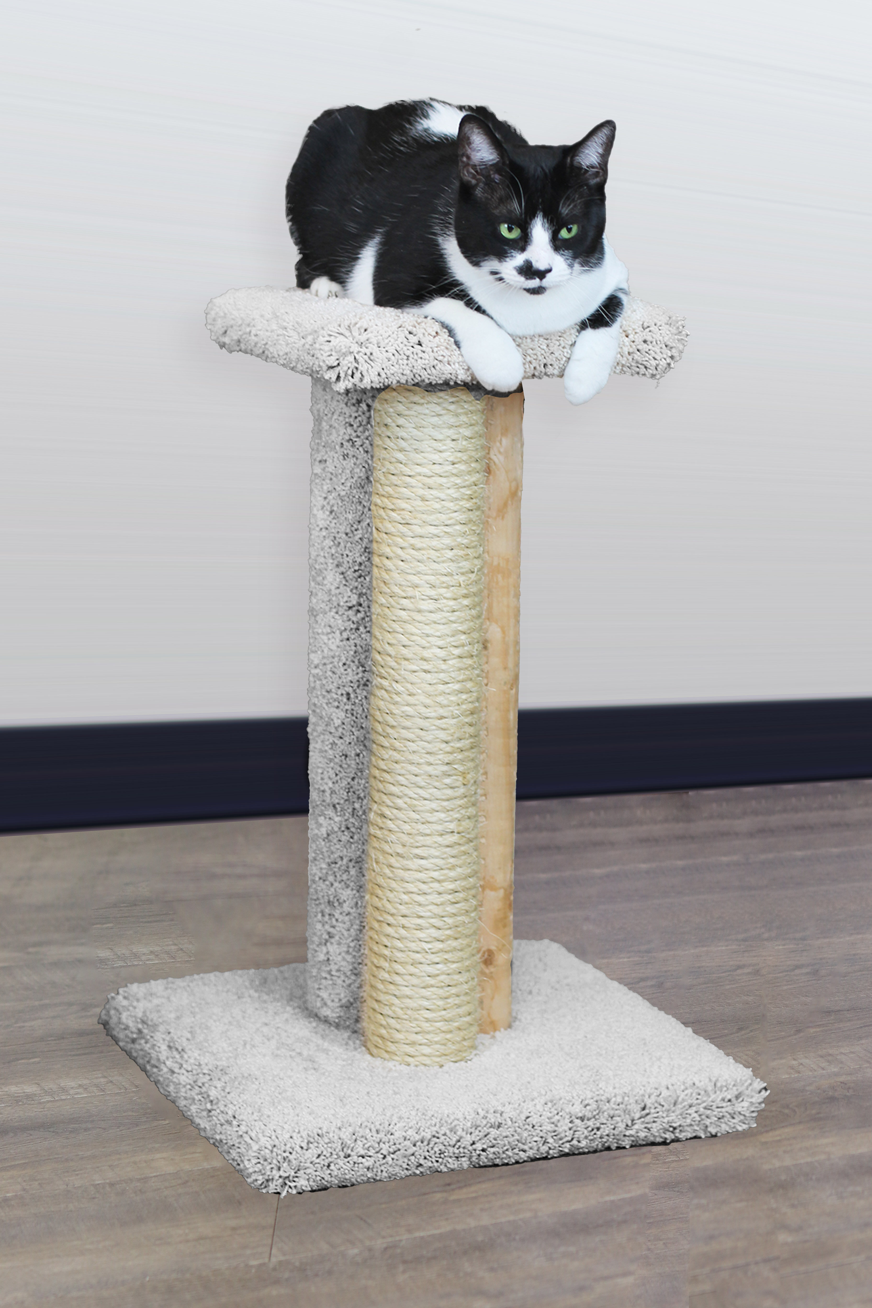 New cat condos premier triple hot sale cat perch