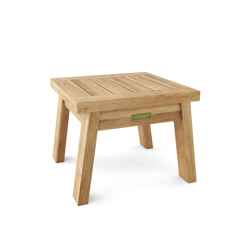 Palermo Rectangular 20.75'' L x 19.75'' W Outdoor Side Table