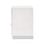 Table de chevet 2 tiroirs blanche Khya