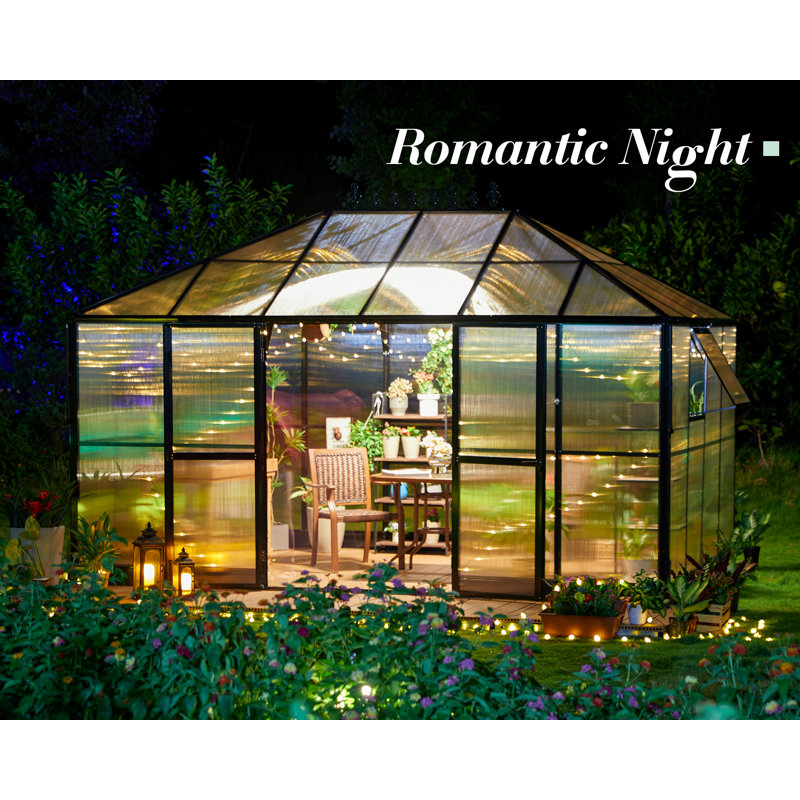 Grower’s Haven 9.5' W x 14' D Lean-to Greenhouse