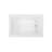 Voltaire 48 x 32 Skirted Right Drain Soaking Apron Bathtub in Glossy White with Integrated Overflow, Drain Included