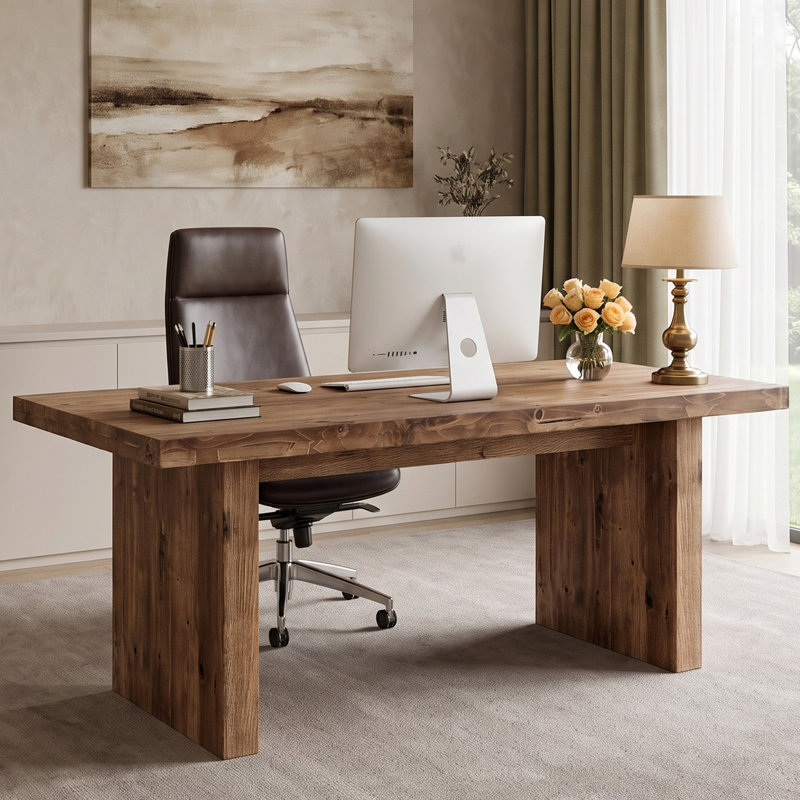Bureau d'ordinateur l 63 po