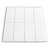 Blanc - Carton de 11 feuilles (11 pieds carrés)