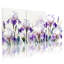 «Mauve Iris», impression sur toile, ensemble de 3 panneaux, impression botanique moderne pour le salon ou la chambre à coucher-119704305