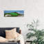 Pebble Beach Golf Course 8Th Green Carmel Ca by Panoramic Images - Wrapped Canvas Panoramic Print-640745130