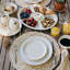 Puro Coupe 16 Pieces Place Setting - Whitewash