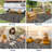 10X20 Area Rugs Outdoor Waterproof Rug, Modern Plastic Straw Rug With Portable Bag, Foldable Lightweight Reversible UV Resistant Mats For Backyard, Picnic, Beach, RV, Porch, Black Coffee-1372155692-1372155680