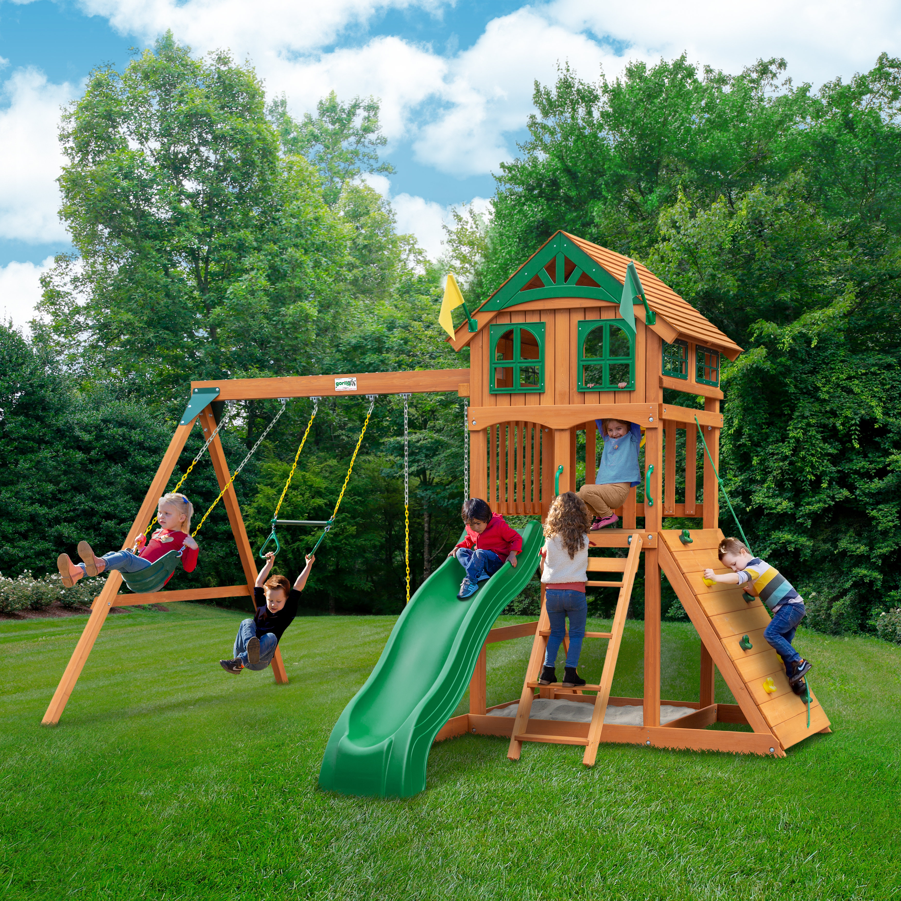 Gorilla Playsets Home Depot Outdoor Play Structure Gorilla