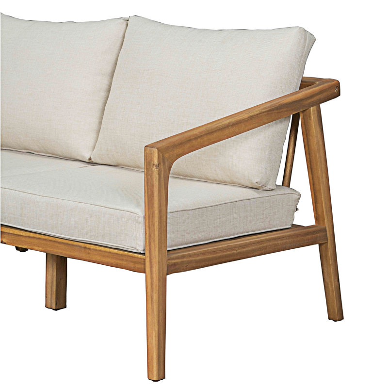 Ensemble de conversation en bois 4 pièces