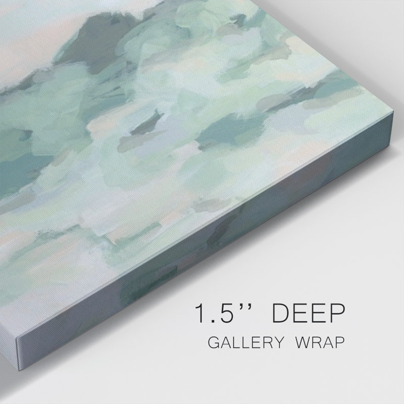 Toile tendue Mint Vista II-Gallery, H 8 po x l 8 po