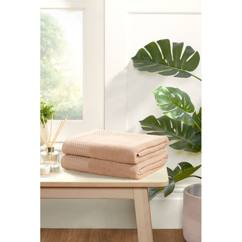 100% Cotton Bath Towel, Beige