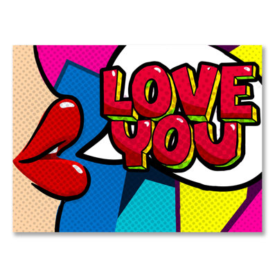Love You Print