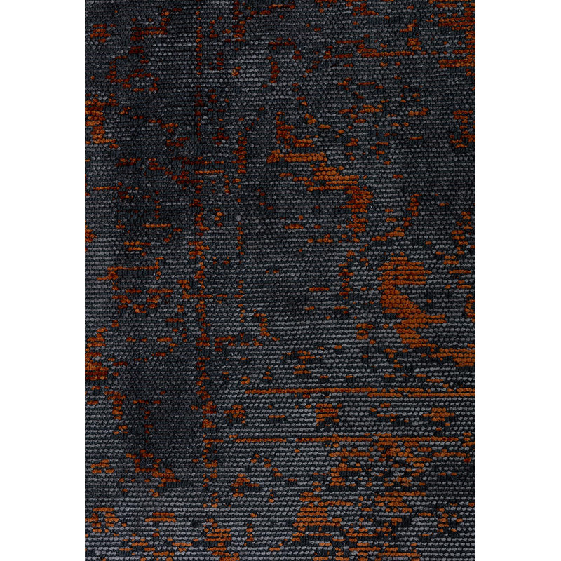 Oriental traditionnel délavé traditionnel, Rectangle 6 pi 7 po x 8 pi 3 po