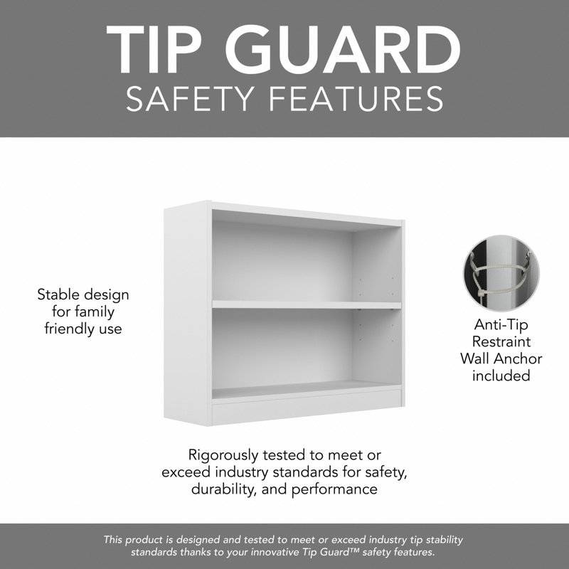 Paulica Standard Bookcase, Pure White