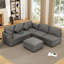 Canapé modulaire 6 pièces rembourré-106803940