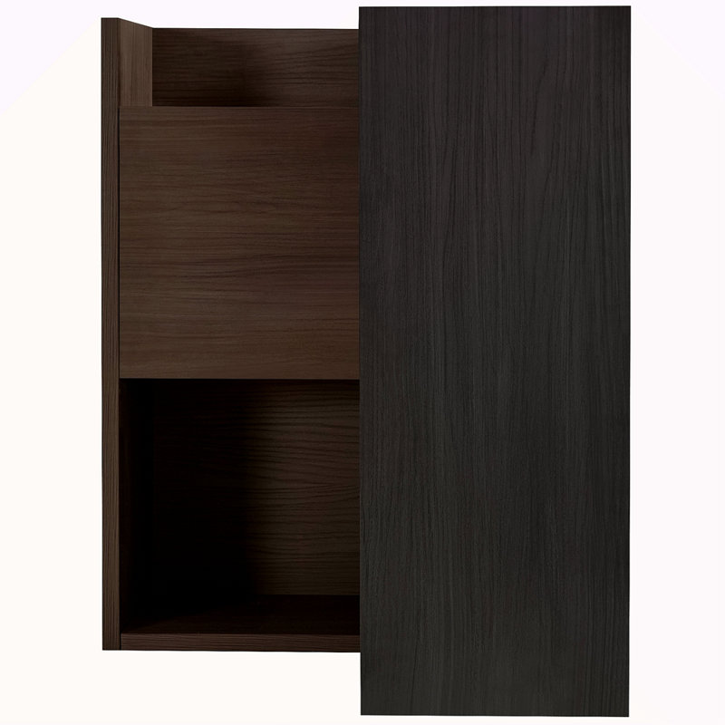 Ensemble de 2 armoires de rangement multifonctionnelles de 32,5 po à 58,8 po de largeur, buffet avec tiroir, armoire d'angle pour décoration de fenêtre de 44 po de hauteur, salon, couloir, entrée, cuisine et bureau