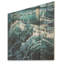 Fauvisme «Blue Waves I» - Art sur bois de pin naturel-1542558372