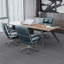 Fauteuil de direction en cuir véritable avec structure et roues en aluminium, fauteuil de bureau pivotant avec dossier épais et soutien lombaire ergonomique-1714349509