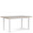 Lana Dining Set With Four Leg Table And Striped Side Chairs-109615862