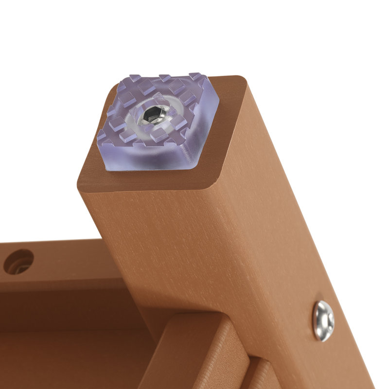Banc de douche en poly, Teck