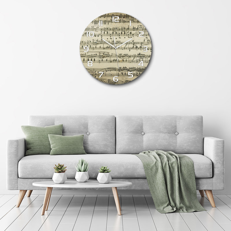 Jomarion Glass Wall Clock