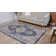 Tapis oriental bleu
