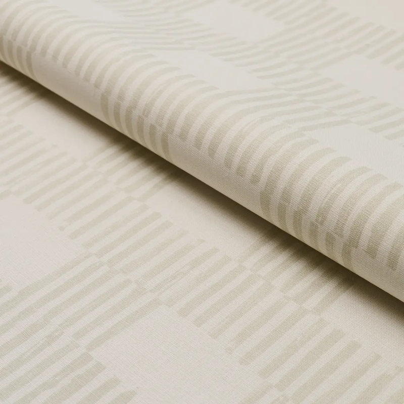 Schumacher X Caroline Z Hurley Field Fabric, Green