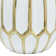 Stoneware Ceramic Vase Modern Decorative Accent with Sculptural Design