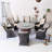 Ravenna 7-piece Outdoor Dining Set With Round Table Pe Wicker And Cushions-2049175285
