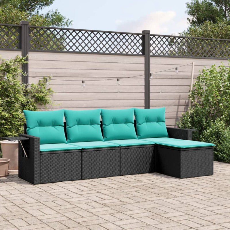 Ensemble de canapé de jardin en polyuréthane