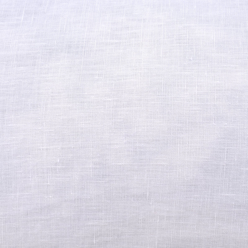 Cherry Hill Linen Duvet Set - White, Queen Duvet Cover + 4 Shams + 1 Pillow