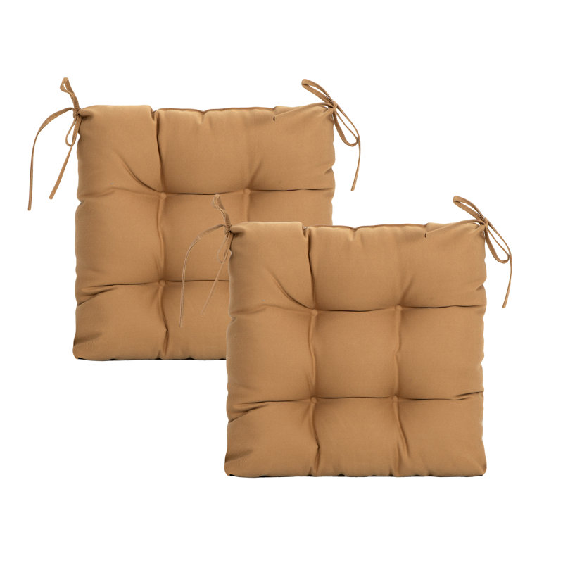 Outdoor 3.9'' Seat Cushion, Light Brown