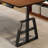 Walnut Rectangular Solid Wood desk-515950081