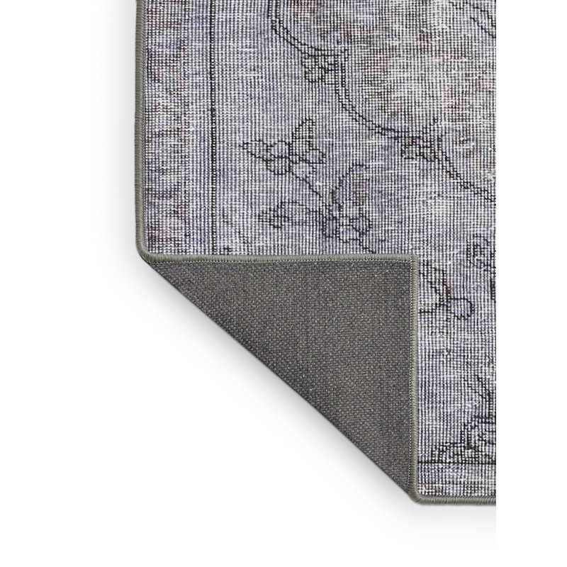 Tapis gris/beige traditionnel Ohio, Rectangle 5 pi x 7 pi