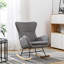 Chaise berçante moderne